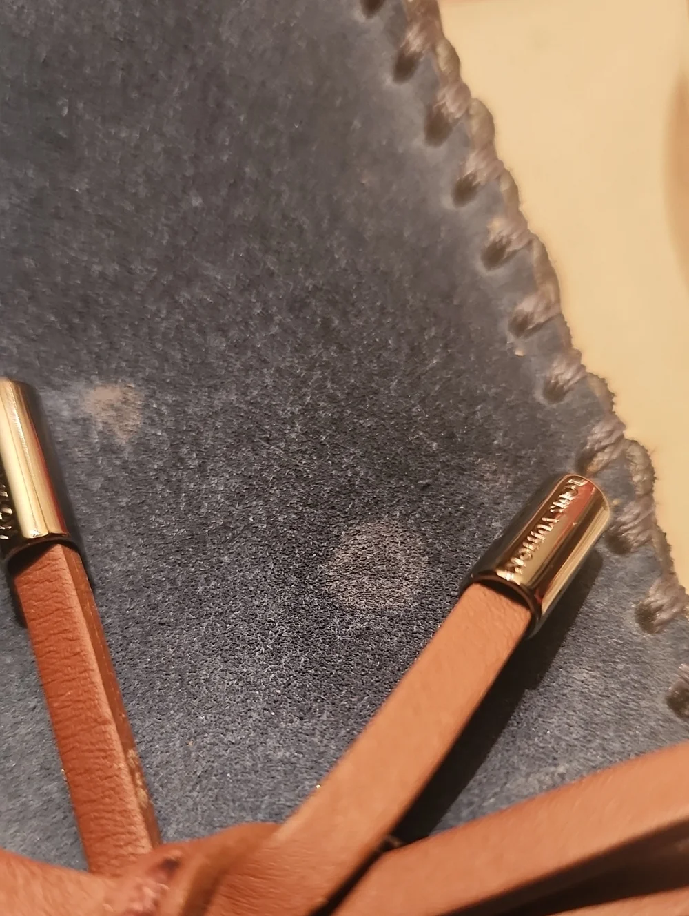Louis Vuitton Leather Suede Blue Loafers 11